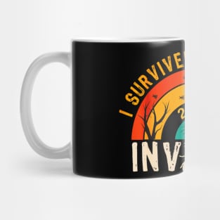 I survived the cicada 2024 invasion Mug